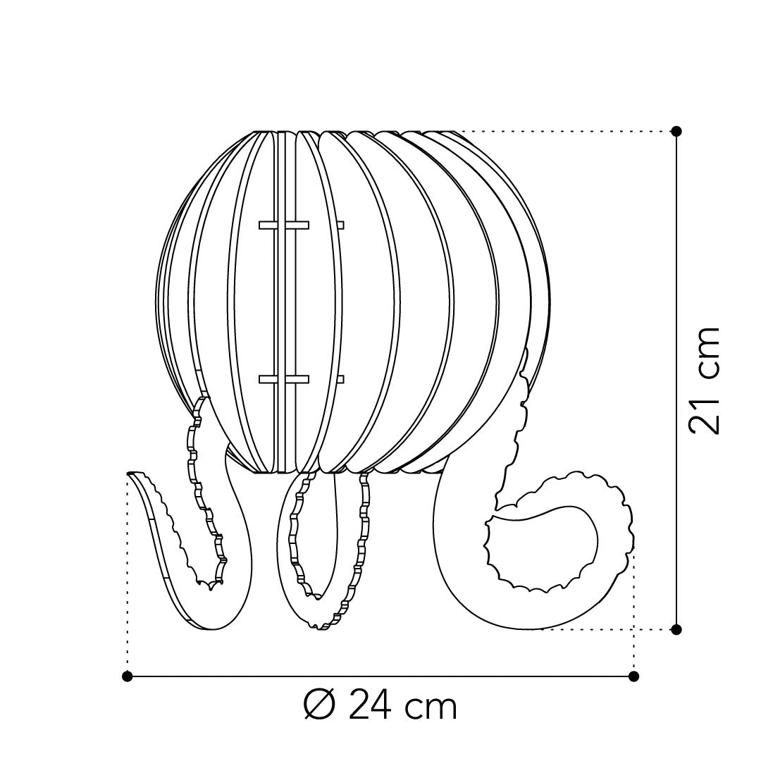 Octosphere table lamp