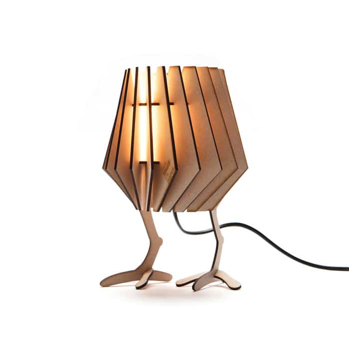 Chicken-spot table lamp